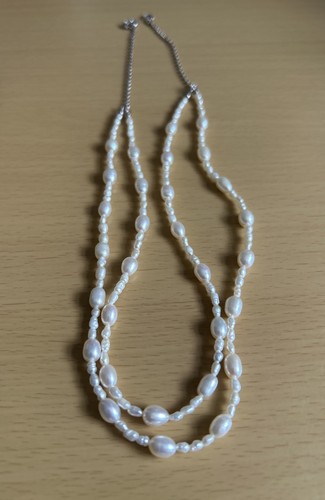 925 silver freshwater pearl - silver,