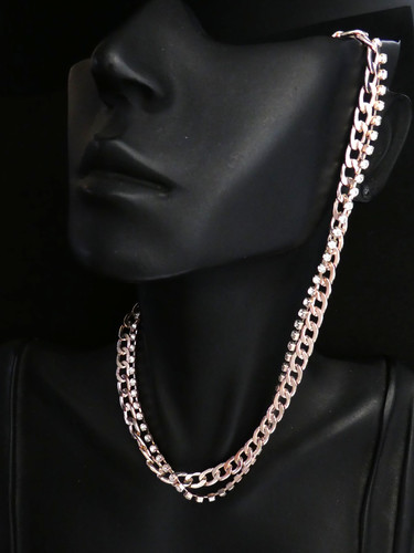 Row pale rose goldtone - row,