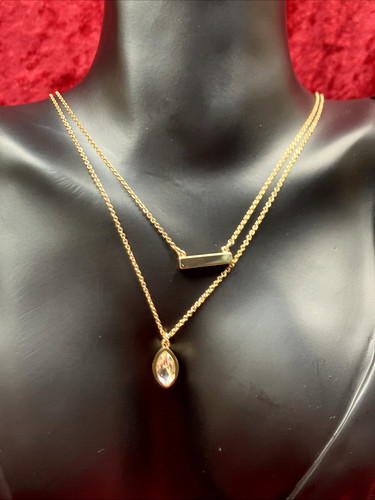 Dkny gold tone crystal - dkny, gold-tone