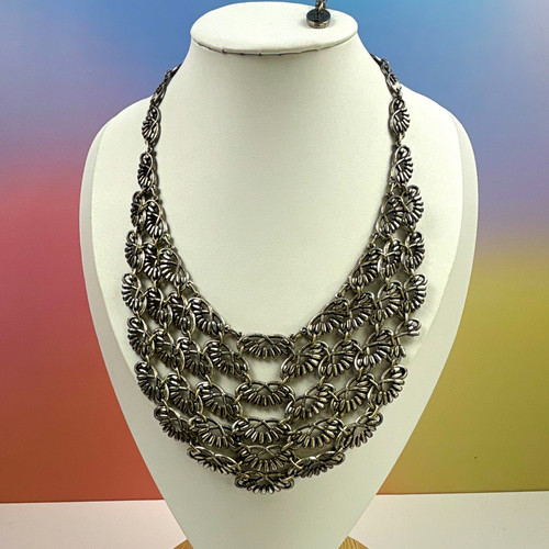 Treaty brand silver tone - brand, fan