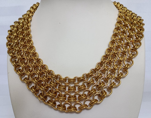 Vintage monet gold tone wide - monet,