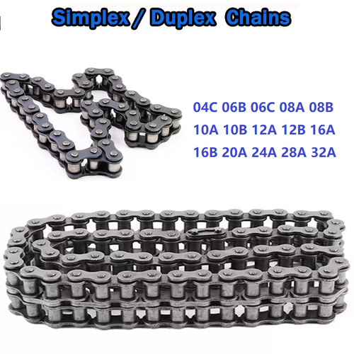 Roller chain simplex - roller, simplex/duplex