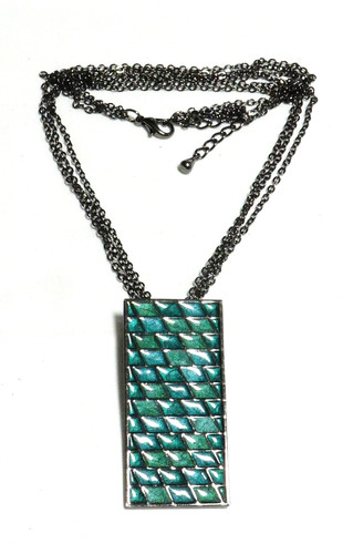 Gunmetal row chain large - 3,