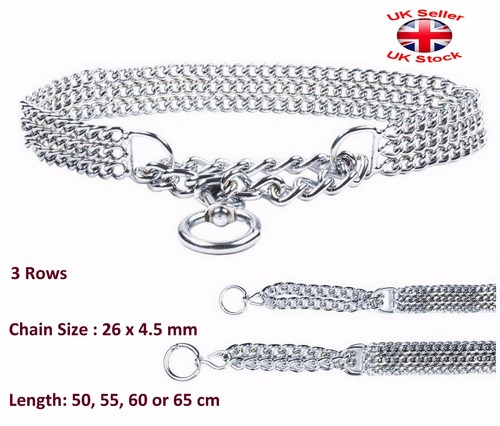 Semi choke chain collar metal - choke,