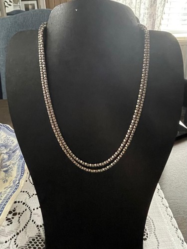 Vintage silver tone - silver, row