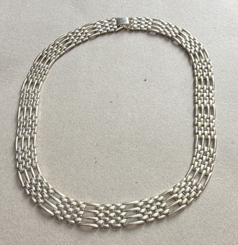 Silver tone multi - silver, link
